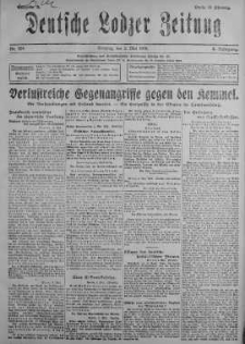 Deutsche Lodzer Zeitung 5 maj 1918 nr 124