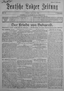 Deutsche Lodzer Zeitung 8 maj 1918 nr 127