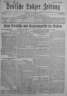 Deutsche Lodzer Zeitung 13 maj 1918 nr 132