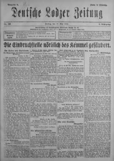 Deutsche Lodzer Zeitung 17 maj 1918 nr 136
