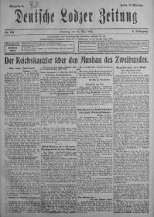 Deutsche Lodzer Zeitung 19 maj 1918 nr 138