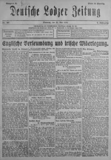 Deutsche Lodzer Zeitung 22 maj 1918 nr 140