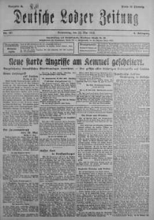 Deutsche Lodzer Zeitung 23 maj 1918 nr 141