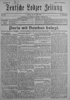 Deutsche Lodzer Zeitung 24 maj 1918 nr 142
