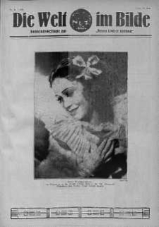 Die Welt im Bilde. Sonntagsbeilage zur "Neuen Lodzer Zeitung" 14 czerwiec 1936 nr 24