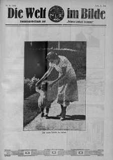 Die Welt im Bilde. Sonntagsbeilage zur "Neuen Lodzer Zeitung" 21 czerwiec 1936 nr 25