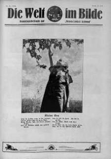 Die Welt im Bilde. Sonntagsbeilage zur "Neuen Lodzer Zeitung" 12 lipiec 1936 nr 28