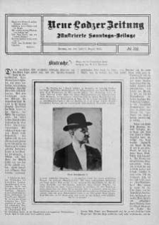 Illustrierte Sonntags Beilage. Neue Lodzer Zeitung 24 lipiec - 6 sierpień 1911 nr 32