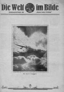 Die Welt im Bilde. Sonntagsbeilage zur "Neuen Lodzer Zeitung" 10 styczeń 1937 nr 2