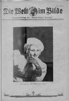 Die Welt im Bilde. Sonntagsbeilage zur "Neuen Lodzer Zeitung" 11 kwiecień 1937 nr 15
