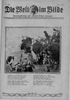 Die Welt im Bilde. Sonntagsbeilage zur "Neuen Lodzer Zeitung" 16 maj 1937 nr 20