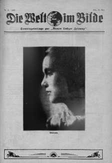 Die Welt im Bilde. Sonntagsbeilage zur "Neuen Lodzer Zeitung" 23 maj 1937 nr 21
