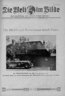 Die Welt im Bilde. Sonntagsbeilage zur "Neuen Lodzer Zeitung" 20 czerwiec 1937 nr 25