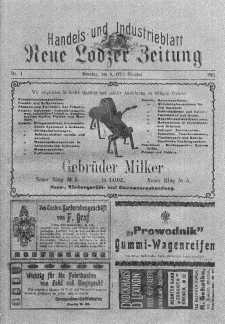 Illustrierte Sonntags Beilage... Dod.: ogłoszenia do 1902 nr 4