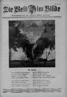Die Welt im Bilde. Sonntagsbeilage zur "Neuen Lodzer Zeitung" 18 lipiec 1937 nr 29
