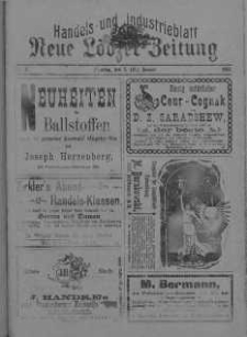 Illustrierte Sonntags Beilage... Dod.: ogłoszenia do 1903 nr 3