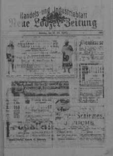 Illustrierte Sonntags Beilage... Dod.: ogłoszenia do 1903 nr 17