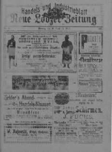 Illustrierte Sonntags Beilage... Dod.: ogłoszenia do 1903 nr 18