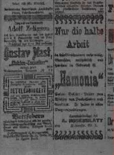Illustrierte Sonntags Beilage... Dod.: ogłoszenia do 1906 nr 17
