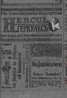 Illustrierte Sonntags Beilage... Dod.: ogłoszenia do 1906 nr 20