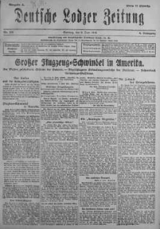 Deutsche Lodzer Zeitung 9 czerwiec 1918 nr 158