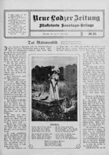 Illustrierte Sonntags Beilage. Neue Lodzer Zeitung 6 - 19 czerwiec 1910 nr 25