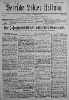 Deutsche Lodzer Zeitung 23 czerwiec 1918 nr 172