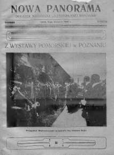 Nowa Panorama. Dodatek Niedzielny "Ilustrowanej Republiki" 9 sierpień 1925