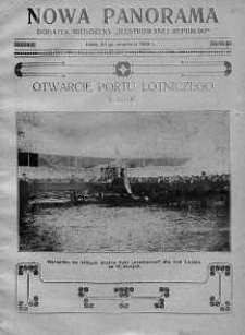 Nowa Panorama. Dodatek Niedzielny "Ilustrowanej Republiki" 20 wrzesień 1925