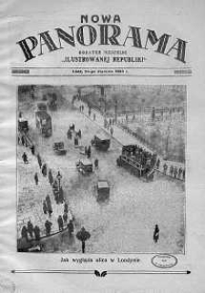 Nowa Panorama. Dodatek Niedzielny "Ilustrowanej Republiki" 24 styczeń 1926