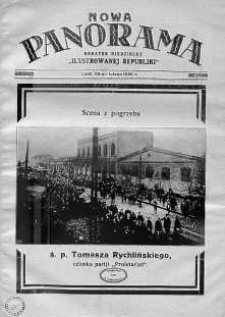 Nowa Panorama. Dodatek Niedzielny "Ilustrowanej Republiki" 28 luty 1926