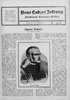 Illustrierte Sonntags Beilage. Neue Lodzer Zeitung 12 - 25 luty 1912 nr 9