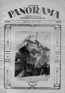 Nowa Panorama. Dodatek Niedzielny "Ilustrowanej Republiki" 27 czerwiec 1926