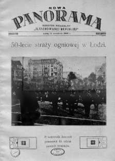 Nowa Panorama. Dodatek Niedzielny "Ilustrowanej Republiki" 11 wrzesień 1926