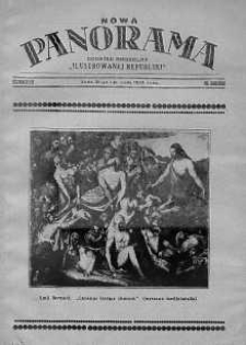 Nowa Panorama. Dodatek Niedzielny "Ilustrowanej Republiki" 21 listopad 1926