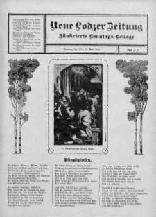 Illustrierte Sonntags Beilage. Neue Lodzer Zeitung 13 - 26 maj 1912 nr 22