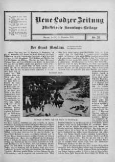 Illustrierte Sonntags Beilage. Neue Lodzer Zeitung 2 - 15 wrzesień 1912 nr 38