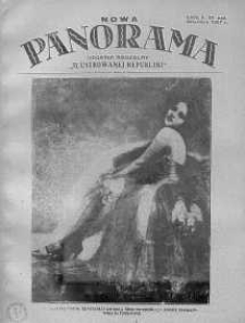 Nowa Panorama. Dodatek Niedzielny "Ilustrowanej Republiki" 30 październik 1927