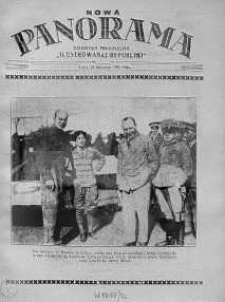 Nowa Panorama. Dodatek Niedzielny "Ilustrowanej Republiki" 20 listopad 1927