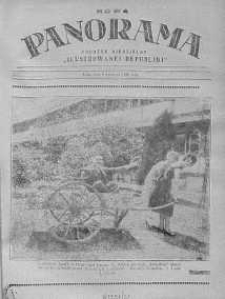 Nowa Panorama. Dodatek Niedzielny "Ilustrowanej Republiki" 7 kwiecień 1928
