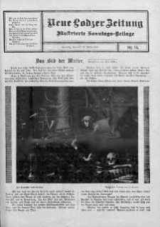 Illustrierte Sonntags Beilage. Neue Lodzer Zeitung 17 - 30 marzec 1913 nr 14