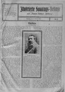 Illustrierte Sonntags Beilage zur Neue Lodzer Zeitung 9 styczeń 1916 nr 2