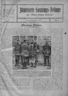 Illustrierte Sonntags Beilage zur Neue Lodzer Zeitung 23 styczeń 1916 nr 4