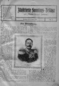 Illustrierte Sonntags Beilage zur Neue Lodzer Zeitung 30 styczeń 1916 nr 5
