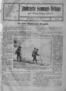 Illustrierte Sonntags Beilage zur Neue Lodzer Zeitung 20 luty 1916 nr 8