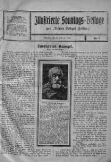 Illustrierte Sonntags Beilage zur Neue Lodzer Zeitung 27 luty 1916 nr 9