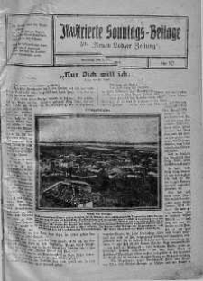 Illustrierte Sonntags Beilage zur Neue Lodzer Zeitung 5 [marzec] 1916 nr 10