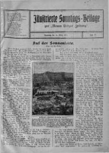 Illustrierte Sonntags Beilage zur Neue Lodzer Zeitung 12 marzec 1916 nr 11
