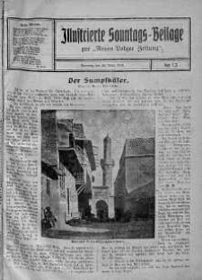 Illustrierte Sonntags Beilage zur Neue Lodzer Zeitung 26 marzec 1916 nr 13