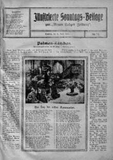 Illustrierte Sonntags Beilage zur Neue Lodzer Zeitung 16 kwiecień 1916 nr 16